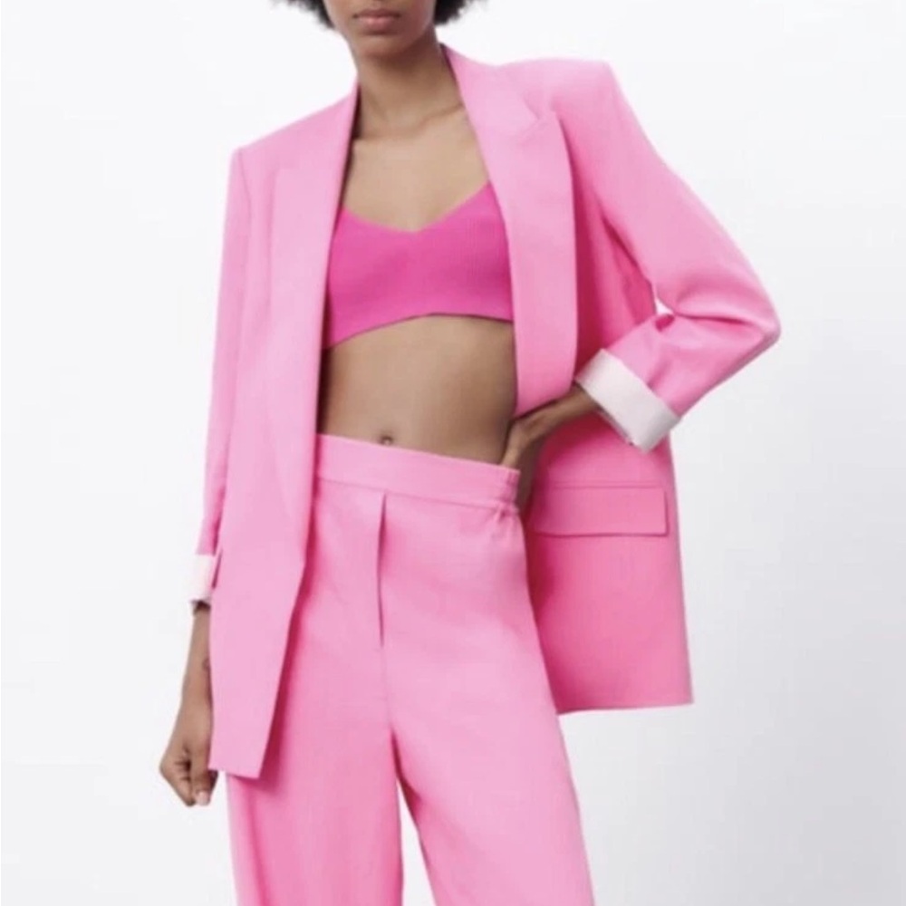 Zara linen blazer